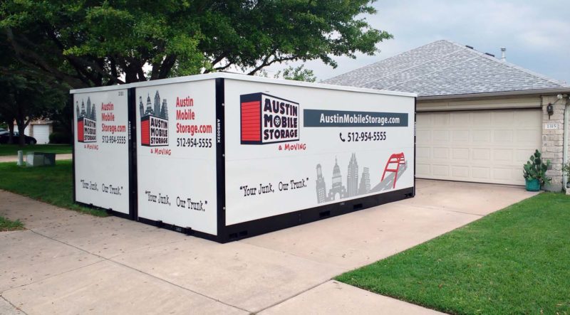 Austin Mobile Storage container vs PODS container